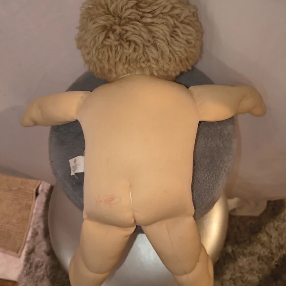 Mattel Plush Doll with Green Eyes and Tan Hair - Picture 2 of 6